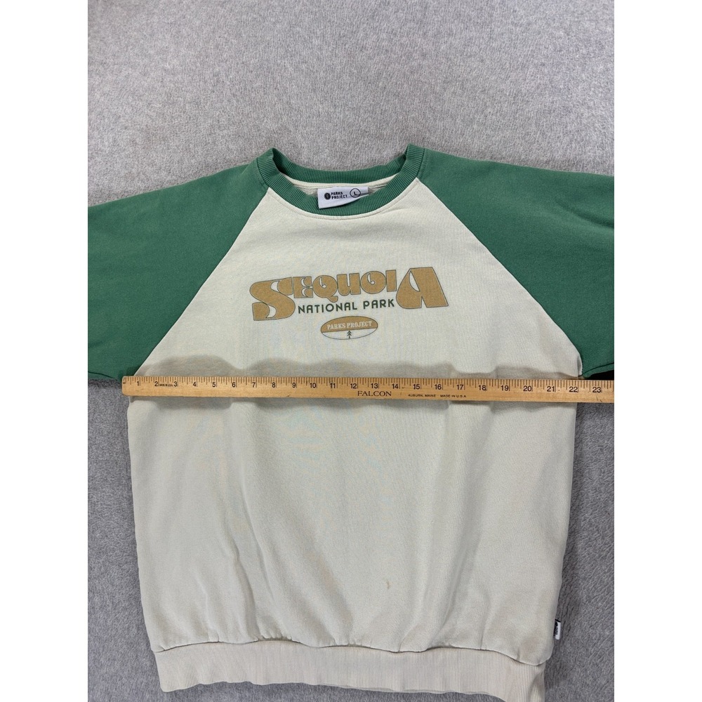 Sequoia National Park 2 Tone Crew National Park Sweatshirt (Men's Large) - Picture 8 of 14